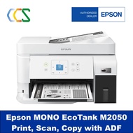 Epson EcoTank Monochrome Print Scan Copy with ADF M2050 Printer LOW COST MONO PRINTS WITH HIGH PRODU