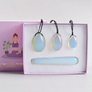 Bài tập Kegel Trứng Ngọc Bích, Bài tập Kegel hình quả trứng được đánh bóng, khoan & Trứng pha lê chữ