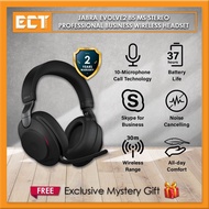Jabra Evolve2 85 MS UC Stereo Professional Business USB-A and USB-C Wireless Headset