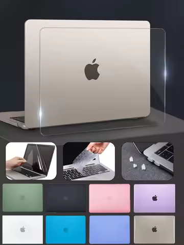 Laptop Case For MacBook Pro 13 Case 2022 M1 A2338 M2 Air 13.6 15 Touch Coque Macbook Air 13 Case Fun