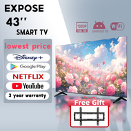 Expose Authentic 43 Inch Digital Smart TV Android 12.0 Tv 43 inch FULL HD Bluetooth Television 43 inch TV Smart TV