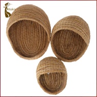[kokiya] Straw Woven Bird Nest For Parrot Parakeet Budgie Cockatiel Cage Breeding