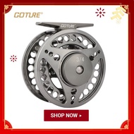 Goture 3/4 5/6 7/8 9/10 WT Fly Fishing Reels CNC-machined Large Arbor Fly Reel 2+1BB 1:1 For Trout F