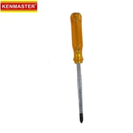 Kenmaster Obeng Ketok 4 Inch Plus Minus Ujung Magnet
