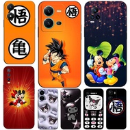 Case For Vivo V5 V5S V7 PLUS + V11i  V11 Pro Phone Back Cover Soft Black Tpu Mickey Mouse kuromi