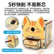 Factory Direct Supply steam Science Education Front Edge Homemade Electric Pencil Sharpener Pencil S