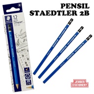 CODE U7J9 12pcs Staedtler 2B Pencils