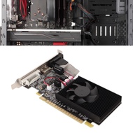 การ์ดจอคอมพิวเตอร์ S เงียบ GT210 1G DDR3 64bit การ์ดจอเกมกราฟิกกับพัดลมทำความเย็นสำหรับมัลติมีเดีย
