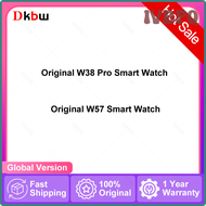 IVBPQ 2024 W38 Pro W57 Smart Watch Men Series 8 Original IWO 16 Pro NFC Bluetooth Call Wireless Charging Waterproof 45MM BIG Smartwath VBMQE