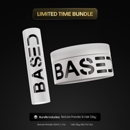 BASED Matte Texture Duo | Texture Powder + Texture Clay | Matte Finish & Strong Hold | Non-Toxic, Hi