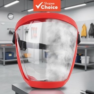 Work Safety Mask with Clear Goggles and Dust Cover  Topeng Keselamatan Kerja dengan Gogal Jelas dan 