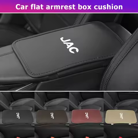 Car Armrest Box Pad Breathable Ice Silk Central Armrest Box For JAC Refine J3 J2 S5 A5 J5 J6 J4 T8 V