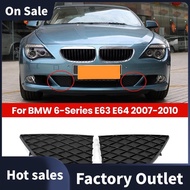 51117184691 51117184692 Car Front Bumper Grills Covers Pair for  6-Series E63 E64 2007-2010 Facelift
