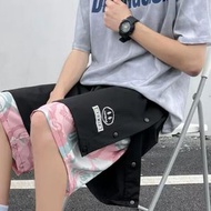 ONE - 假兩件排扣運動褲（黑色【M_5XL碼】（下單後聯繫客服確認發貨尺碼））#F281009138