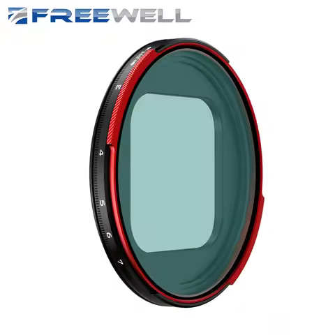 Freewell Sherpa VND/CPL Filter 3-7 Stops Compatible with Freewell iPhone Series Cases & Genius Rig C