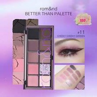 Romand Better Than Palette 11 CHEEKY CHEEKY Eyeshadow Palette, Natural Daily Tones, Easy To Blend, V