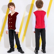 Russian Ethnic Costume Boy Dance Costume Cultural Festival Art Performance Costume Medieval Costume 