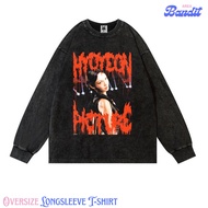 Bandit Area "Hyoyeon girls generation" Oversize Longsleeve T-shirt Vintage tee