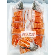 Sashimi Grade Salmon Fjord Trout (3.5-4kg) before clean Whole Fish 刺身 Sung Tao Fresh Seafood Norway 