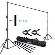 EMART Backdrop Stand Kit, 3x3.6m (10 x 12ft) Large Background Support System Adjustable Photography 