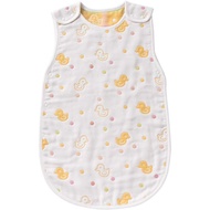 Cream de Coco 6-layer Gauze Chick Pattern Sleeper Cold Protection Soft and Easy to Familiar Baby 100