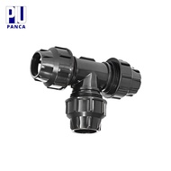 HDPE Compression Equal Tee Pipe Connection Accessories | DN 20 - DN 50