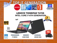 Lenovo T470s Core i7 6th Gen 12GB RAM 256GB SSD