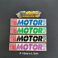 Motor PLUS sticker cutting sticker THAILAND THAILOOK MOTHAI GOOD QUALITY