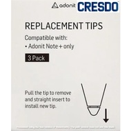 Adonit Note+ Replacement Tips - 3 Pack - Black