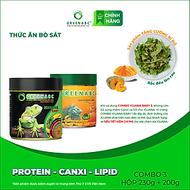 Thức ăn IGUANA BABY Bí Đỏ GREENABC. Dành cho Igu từ mới nở cho đến 9x, tăng kích thước, màu đẹp – Hộ