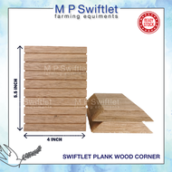 [PCS] Swiftlet Plank Wood Corner (Kayu Sudut Rata Rumah Walet) for Swiftlet Farming