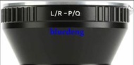 LR-PQ徠卡LR鏡頭轉Pentax賓得士Pentax Q PQ相機Q-S1 Q7 Q10轉接環