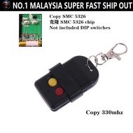 SP Copy 330Mhz Auto Gate Remote Control Copy SMC5326 433Mhz 8DIP Switch AutoGate Door Remote Control