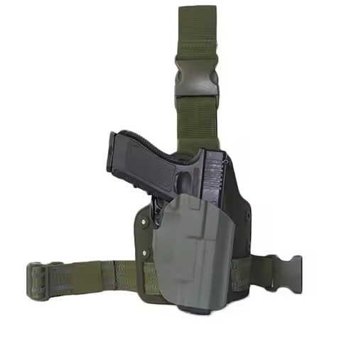 Tactical Drop Leg Holster For GL 17 CZ75 Beretta M9 92F 92FsTaurus Belt Waist Holster Hunting Access