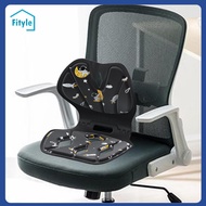 Fityle Posture Correcting Chair Ergonomic Chair Seat Cushion Waist Back Support for Office Chair Couch Floor Seat Computer Chair