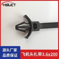 Cable Tie200200Mm Buckle Pin Car 3.6 * Substrate * Airplane Head Fixed 4 Cable Ties Trum Cable Ties 