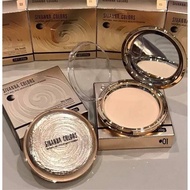 HF689 Sivanna Colors Natural And Delicate Beauty Powder แป้งหอยตลับสีทอง