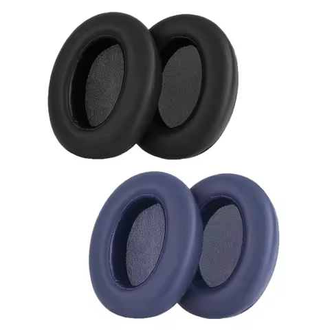 Replacement Ear Pads Cushion Cover Protein Leather Headphones Ear Cushions Ear Cups Cover for Sony W