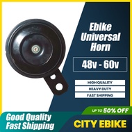 Ebike horn 48v to 60v applicable to romai nwow hamsun and all other ebike brands