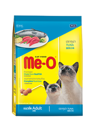 Me-O อาหารแมว มีโอ กระสอบ ขนาด 19 - 20 kg.