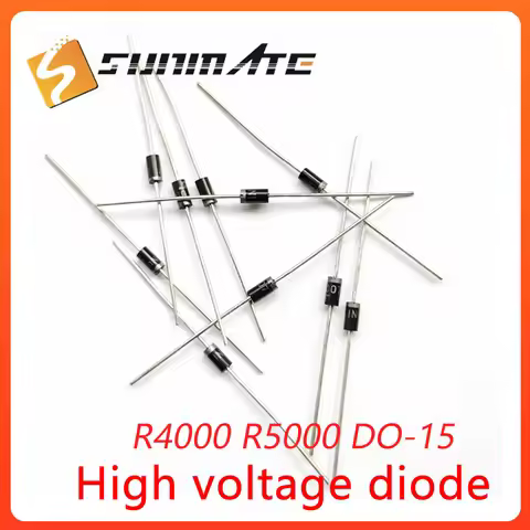 50PCS R4000 R5000 DO-15 High voltage diode