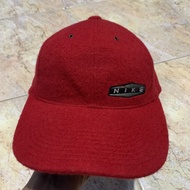 Topi Nike vintage wool baseball strapback hat