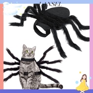 LA Pet Spider Costume, Furry Cloth Cat Dog Cosplay Costume, Pet Supplies Small Medium Size Spider De