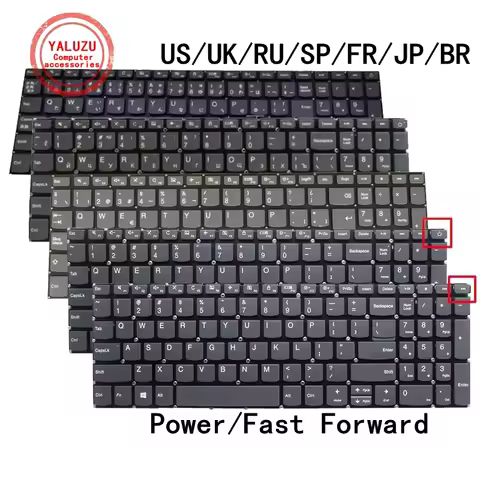 US/UK/RU/SP/FR/JP/BR Laptop Keyboard For Lenovo 330-17 IKB/AST/ICH 330S-15 IKB/ARR/AST 330-15ICH 330