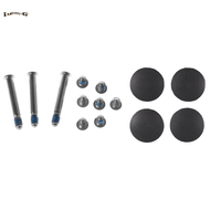 ☆14 Pcs Parts for Apple Laptop MacBook Pro A1278 A1286 A1297 13 Inch 15 Inch 17 Inch:10 Pcs Back Cover Screw Computer Repair Parts &amp; 4 Pcs Bottom Case Rubber Feet Foot Pad