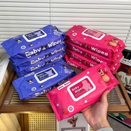 Jumbo Wet Tissue Kuromi & Lotso Cleaning 80 Sheets