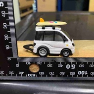 Preloved Yujin capsule toy pull-back mini van model