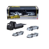 Hot Wheels Premium Collector Box Set Assortment Dash C Mercedes Benz CLR Porsche 911 Gt1 Mclaren F1 