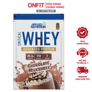 Critical Whey Sample Protein Milk Powder 30g Pack (1 Use) Applied Nutrition - Imported from UK