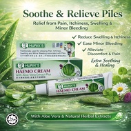 HURIX'S Haemo Cream (with Aloe Vera Extract Plus) - Buasir - Sakit - Gatal - Bengkak - Hemorrhoids -